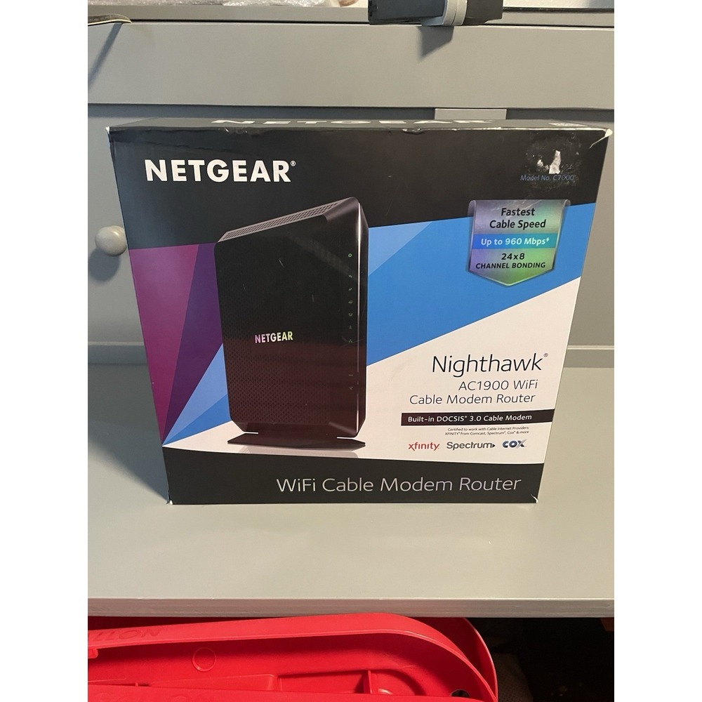 NETGEAR Nighthawk C7000v2 AC1900 Cable Modem Router